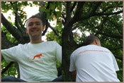 Image of Primate Handshake Fair Wear Organic Carbon Neutral MENS T-Shirt