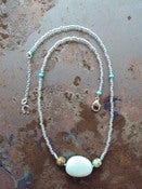 Image of Jewelry, 'Beaded Turquoise' Necklace
