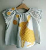 Image of Bunny Blues Baby Blouse