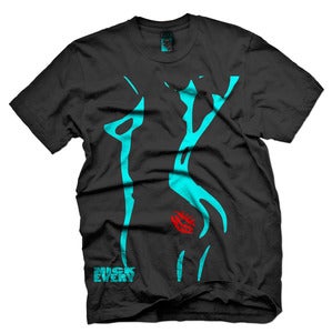 Image of Kiss My Ass (Black/Nimbus Blue)