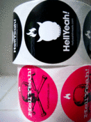 Image of Hell Yeah Stickers
