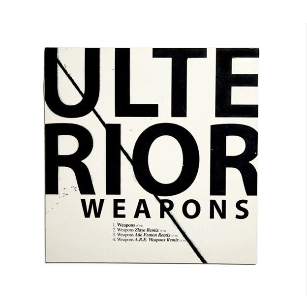 Image of ULTERIOR 'Weapons' (SOLD OUT)