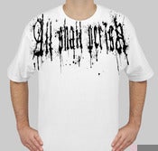 Image of Oversized Logo on a White Shirt