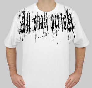 Image of Oversized Logo on a White Shirt