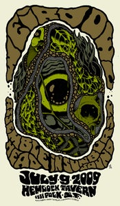 Image of Weird Owl 2009 Tour Poster by Alan Forbes