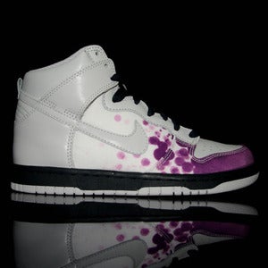 Image of DUNK HI (PINK CANVAS)