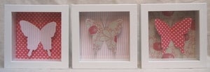 Image of Every girl loves Pink - 17x17cm - Series of 3