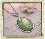 Jewelry: "Flower bouquet" in Green