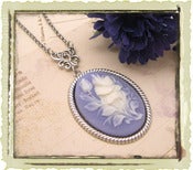 Jewelry: "Flower bouquet" in Blue