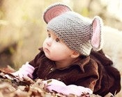 Image of Mouse Beanie crochet pattern