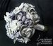 Image of MoonGlow Silver Brooch Wedding Bouquet