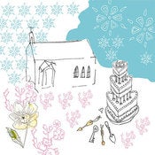 Image of Carden Priodas // Wedding card