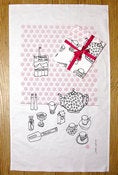 Image of Lliain sychu llestri (Bwrdd y gegin) // Tea towel (Kitchen table)