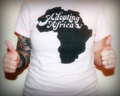 Image of Adopting Africa Womens Tee - Soft Pink
