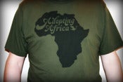 Image of Adopting Africa Mens Tee - Army Green