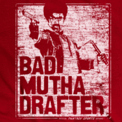 Image of BAD MUTHA DRAFTER: red
