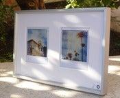 Image of 'time zero' dyptich limited edition framed print