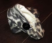 Image of Ultra Suede Animal Print Loafer