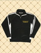 Image of Men's/Women's Custom Gold Heru Black Track Jacket