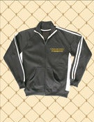 Image of Men's/Women's Custom Gold Heru Graphite Track Jacket