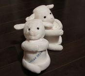 Image of GIFT SET- Little Lamb Plush Toy and Embroidered Blanket