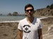 Image of White v-neck