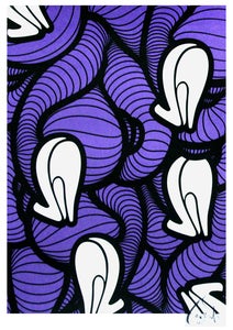 Image of PURPLE HEELS (INVERTED), INSA CLASSIC!