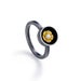 Image of Black Box Flower Rings Round