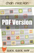 Image of PDF Pattern: Chain Reaction Quilt