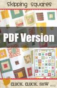 Image of Skipping Squares, Pattern #112, PDF Pattern