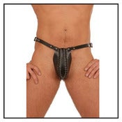 Image of Leather Jock With Lacing (JL5201)