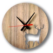 Image of Stag wall clock