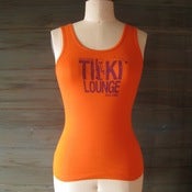 Image of Women's Tiki Tank - Orange