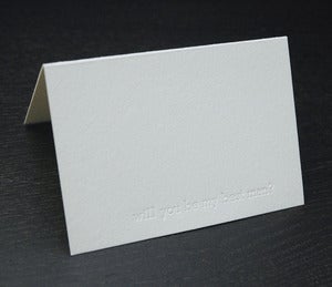 Image of will you be my best man? notecards // qty 1