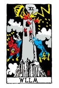 Image of "TAROT" POSTER BY TONY EVJENTH