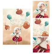 Image of Floating Sea 8.5 x 11 Print
