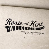 Image of Retro Digital Return Address