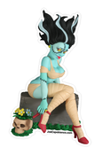 Image of "The Bride" Sticker by Joe Capobianco