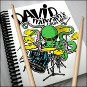 Image of David Milwain's Drum Book + Drum Sticks Package