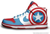 Image of Captain America Sneakers