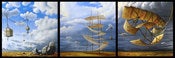 Image of Law of the Land Triptych