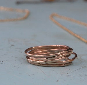 Image of 14k Gold Filled Stacking Rings