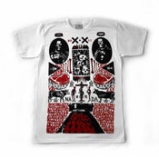 Image of Funeral tee - white.