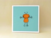 Image of wide-eyed alien