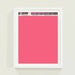 Image of PANTONE® Letraset Posters × Pinks