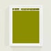Image of PANTONE® Letraset Posters × Mustard Lime Greens