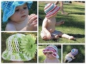 Image of Brimmed Sun Hat Crochet Pattern 