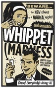 Image of Whynatte "Whippet Madness" Poster (18x24)