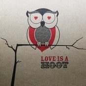 Image of Love Is A Hoot Card