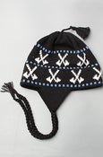 Image of Axes Earflap Beanie Black